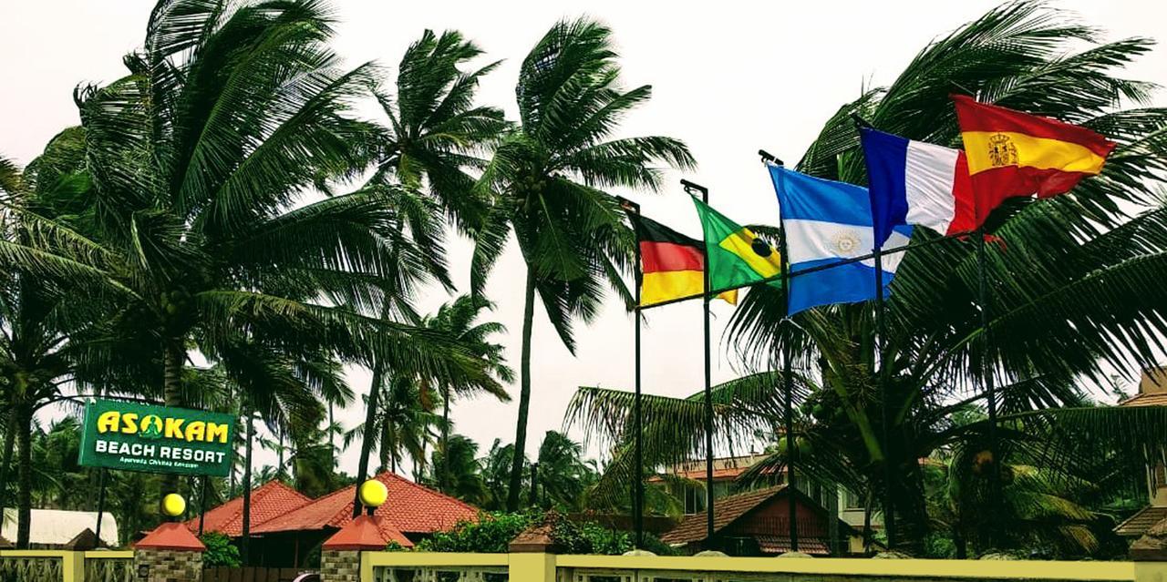 Asokam Beach Resort Cananor Exterior foto